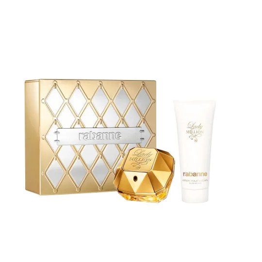 Set Paco Rabanne Lady Million Edp 80ml Body 100ml@ — 1