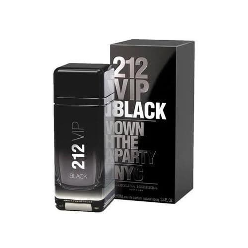Carolina Herrera 212 Vip Black Men Edp 100ml - Cab Limited Edition — 1