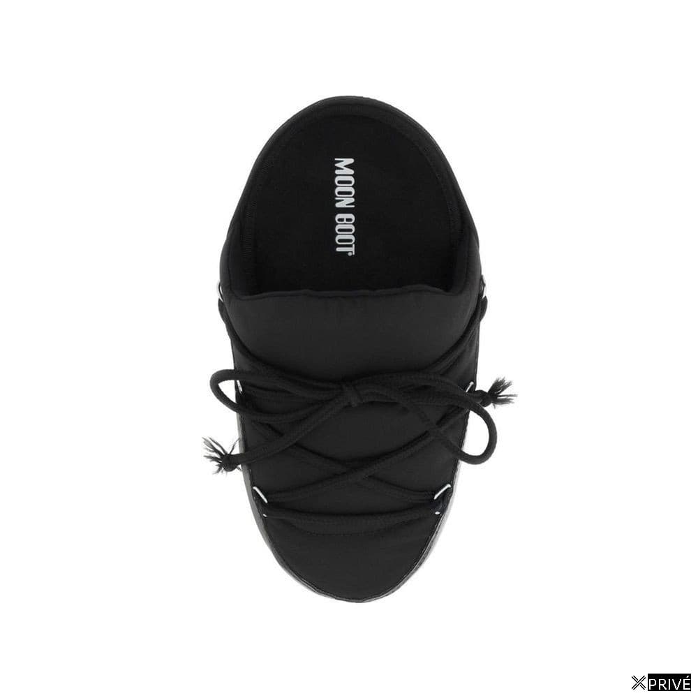 Chaussures plates noires en Nylon — 1