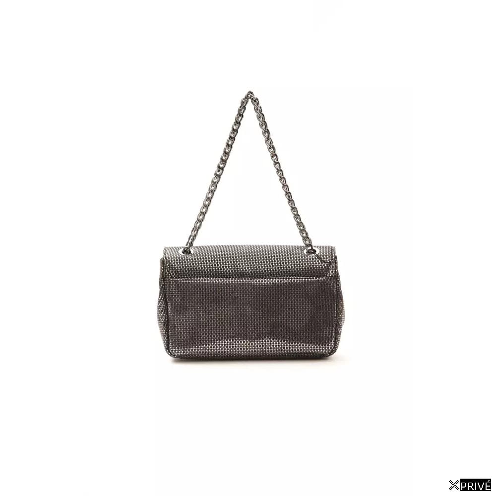 Sac porté croisé gris en Cuir — 3