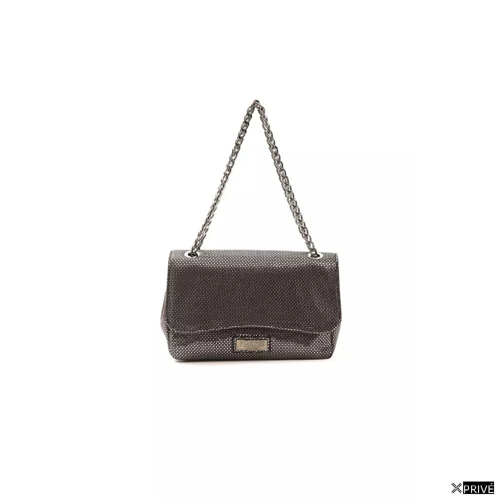Sac porté croisé gris en Cuir — 1