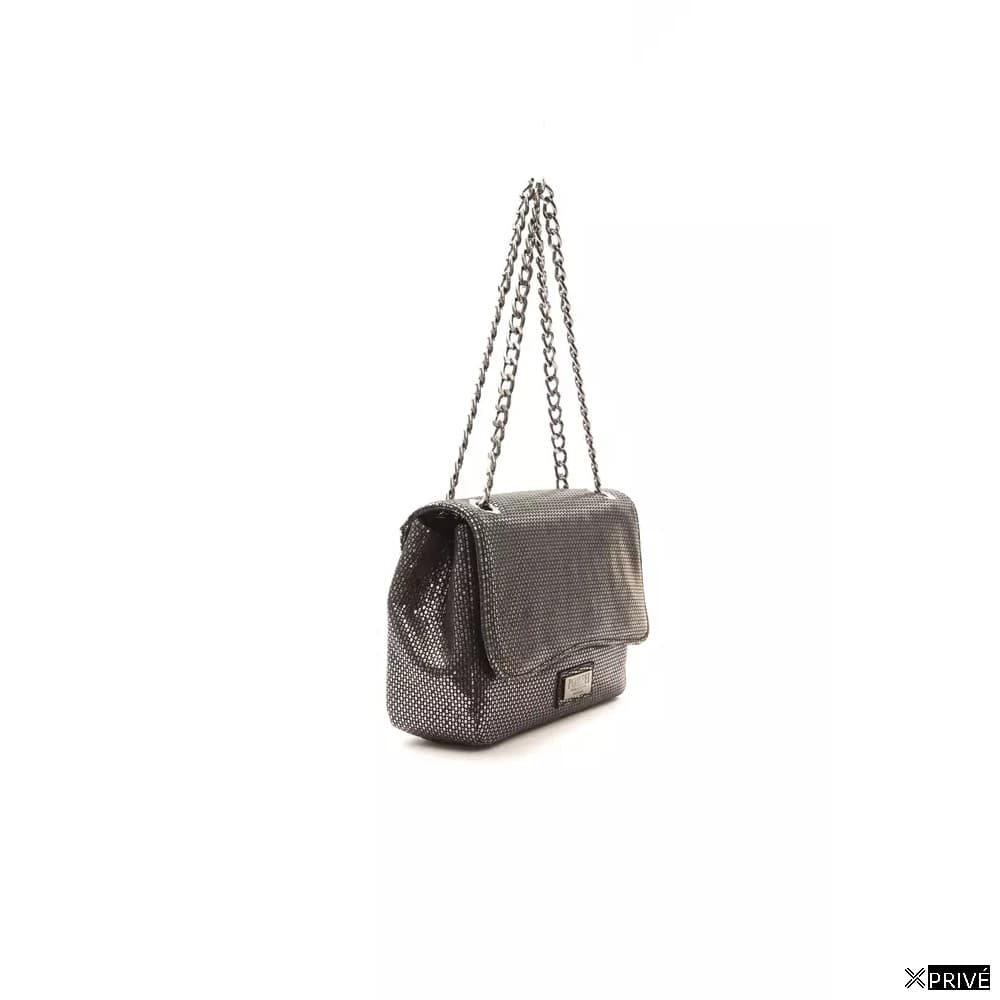 Sac porté croisé gris en Cuir — 2
