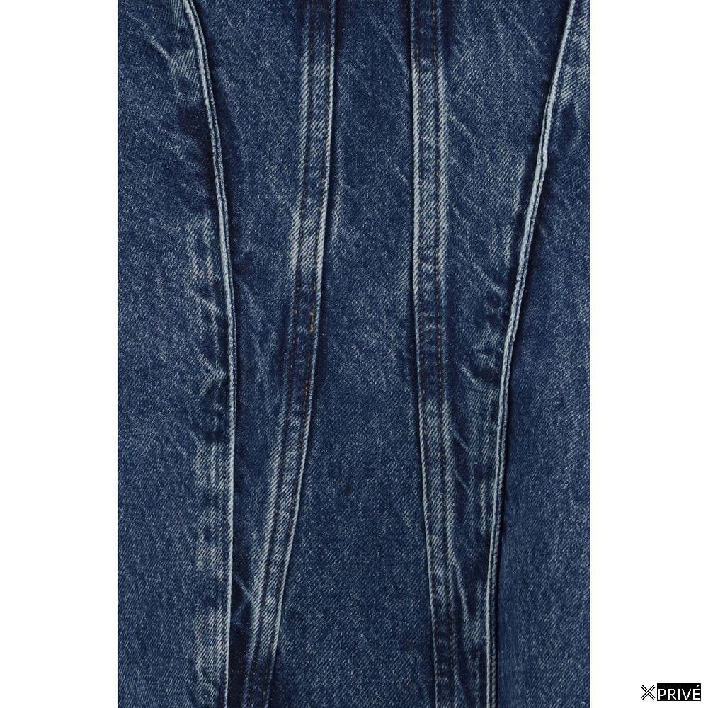 Top bleu en Coton — 3
