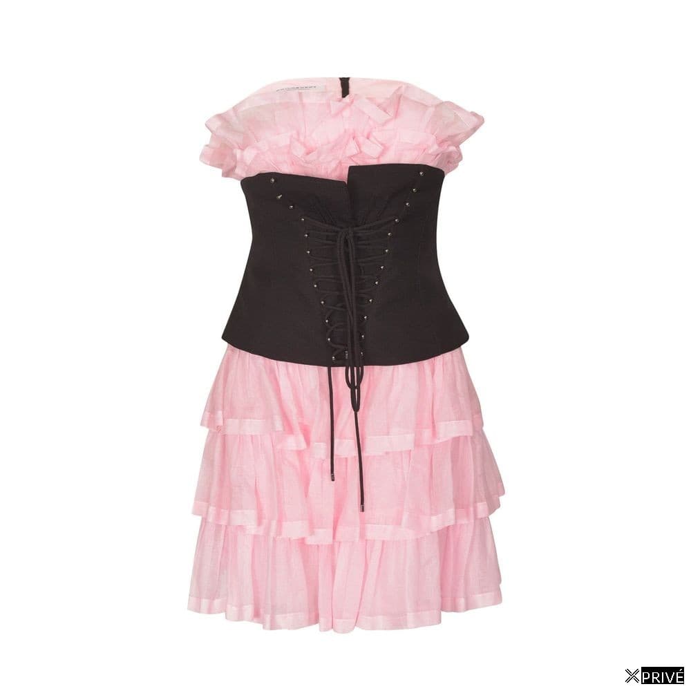 Robe multicolore en Coton