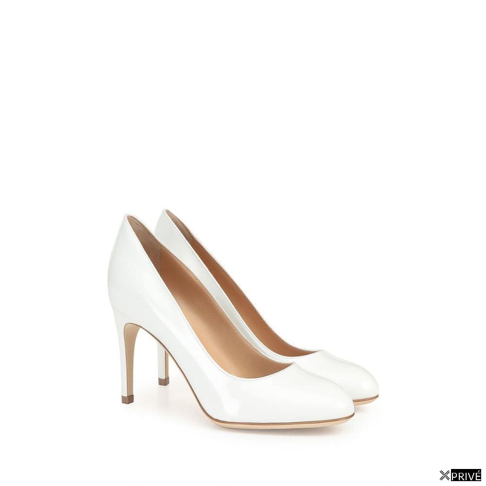 Escarpin blanche en Veau — 2