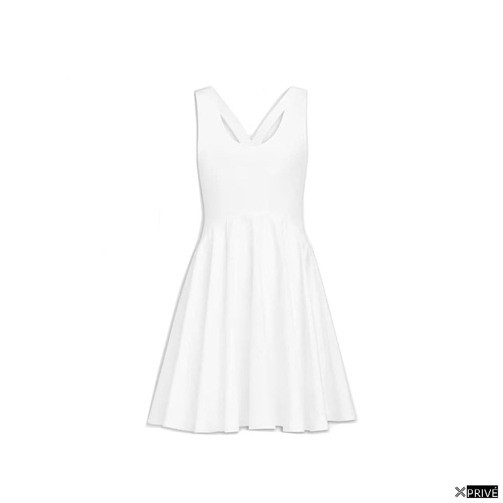 Robe blanche en Coton — 1