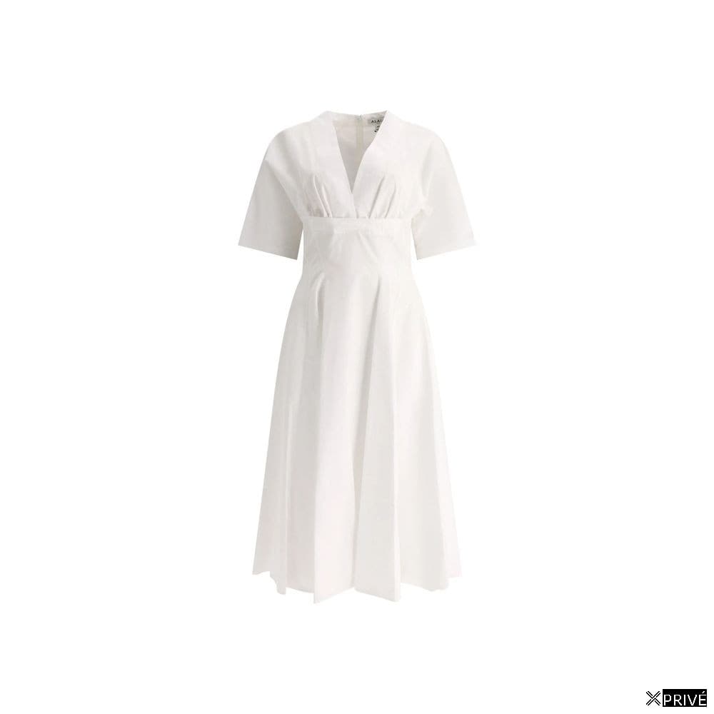Robe blanche en Coton — 1