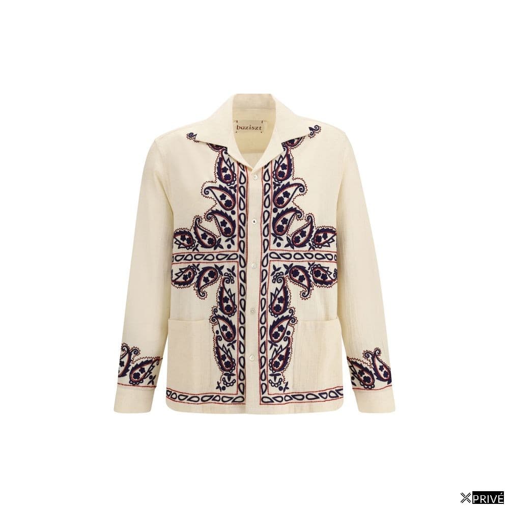 Chemise beige en Soie — 1