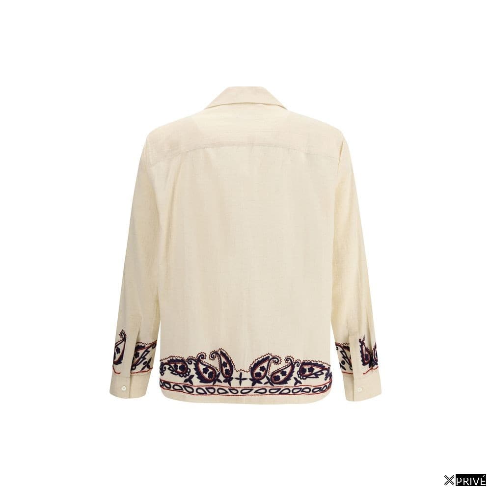 Chemise beige en Soie — 2