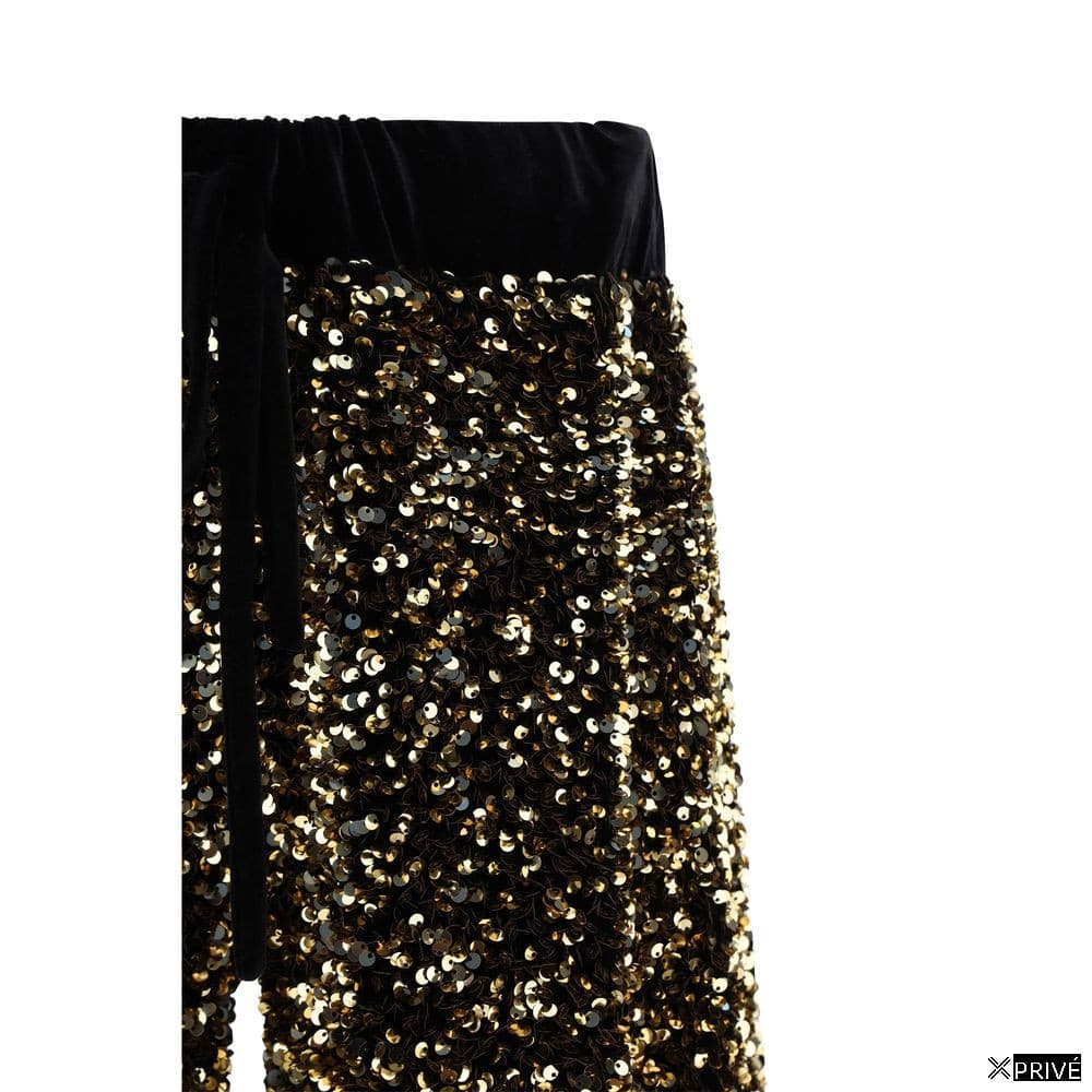 Jeans doré en Polyamide — 3