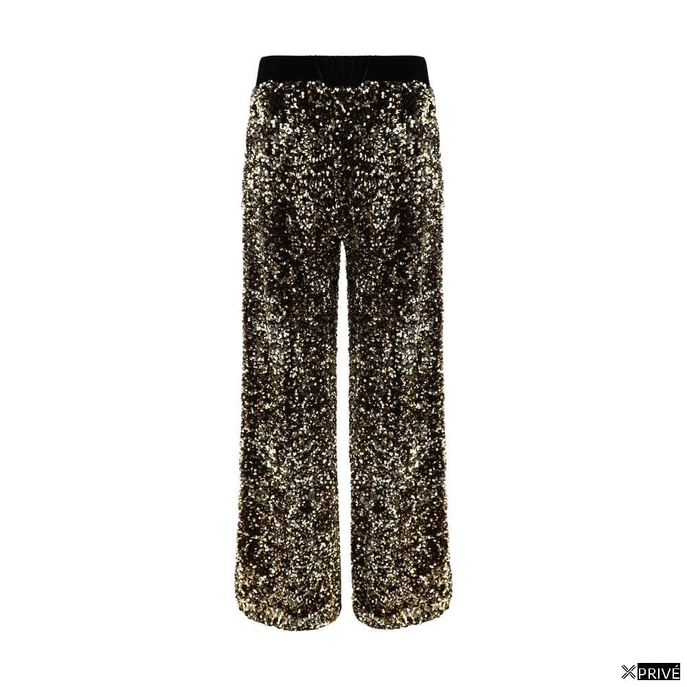 Jeans doré en Polyamide — 2