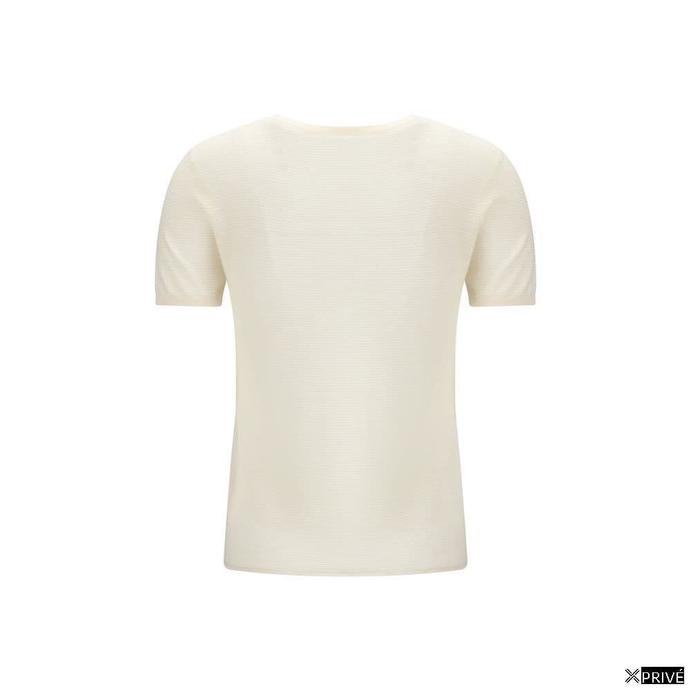 Top blanc en Cachemire — 2