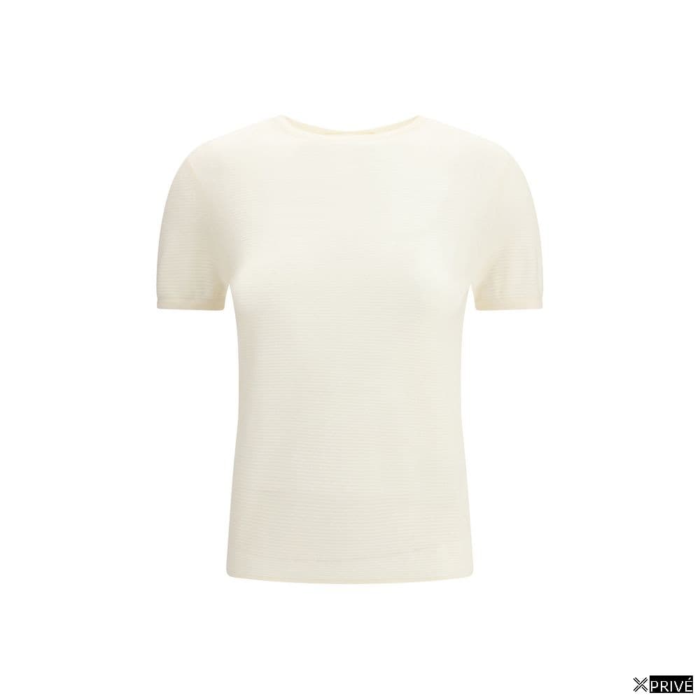 Top blanc en Cachemire — 1