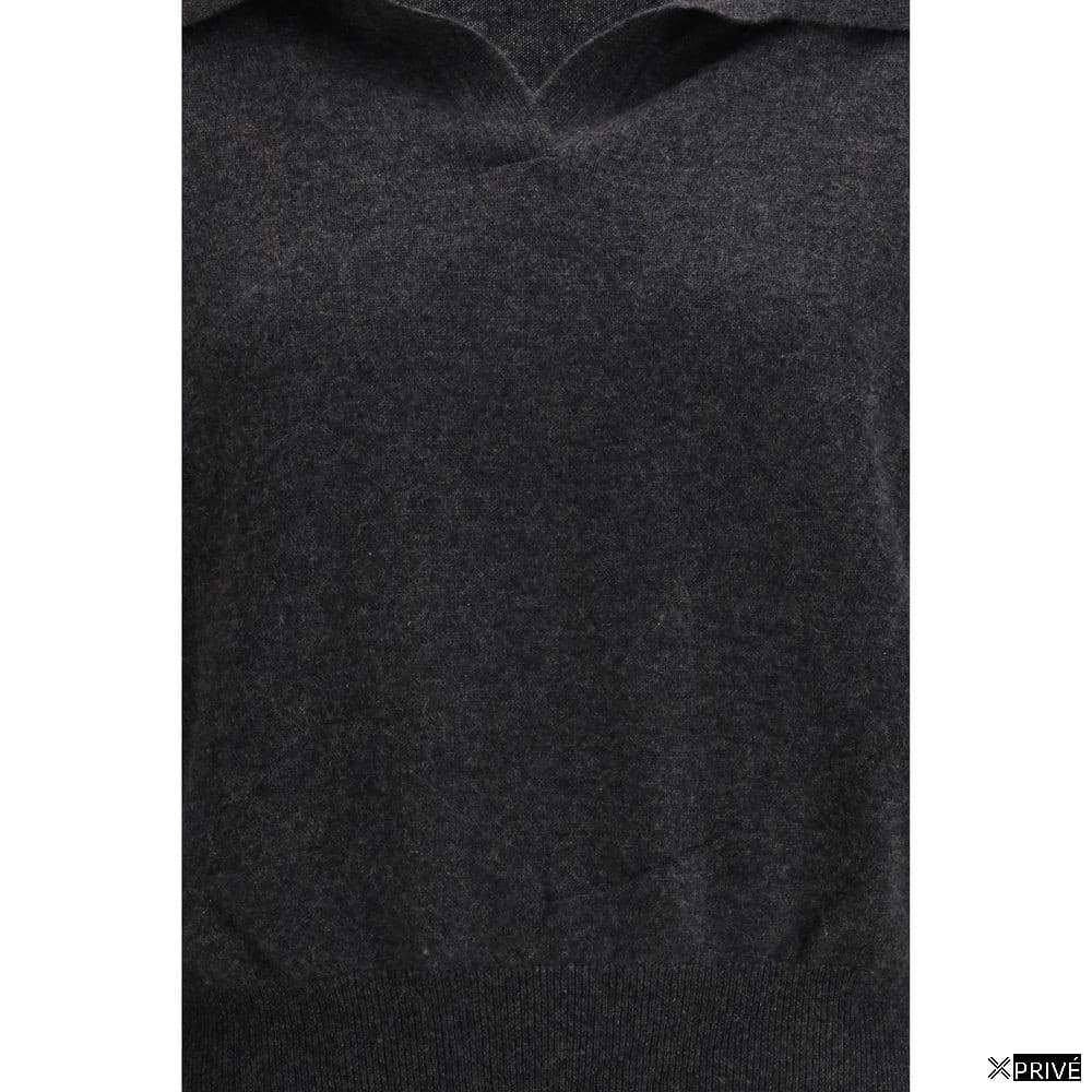 Pull gris en Cachemire — 3