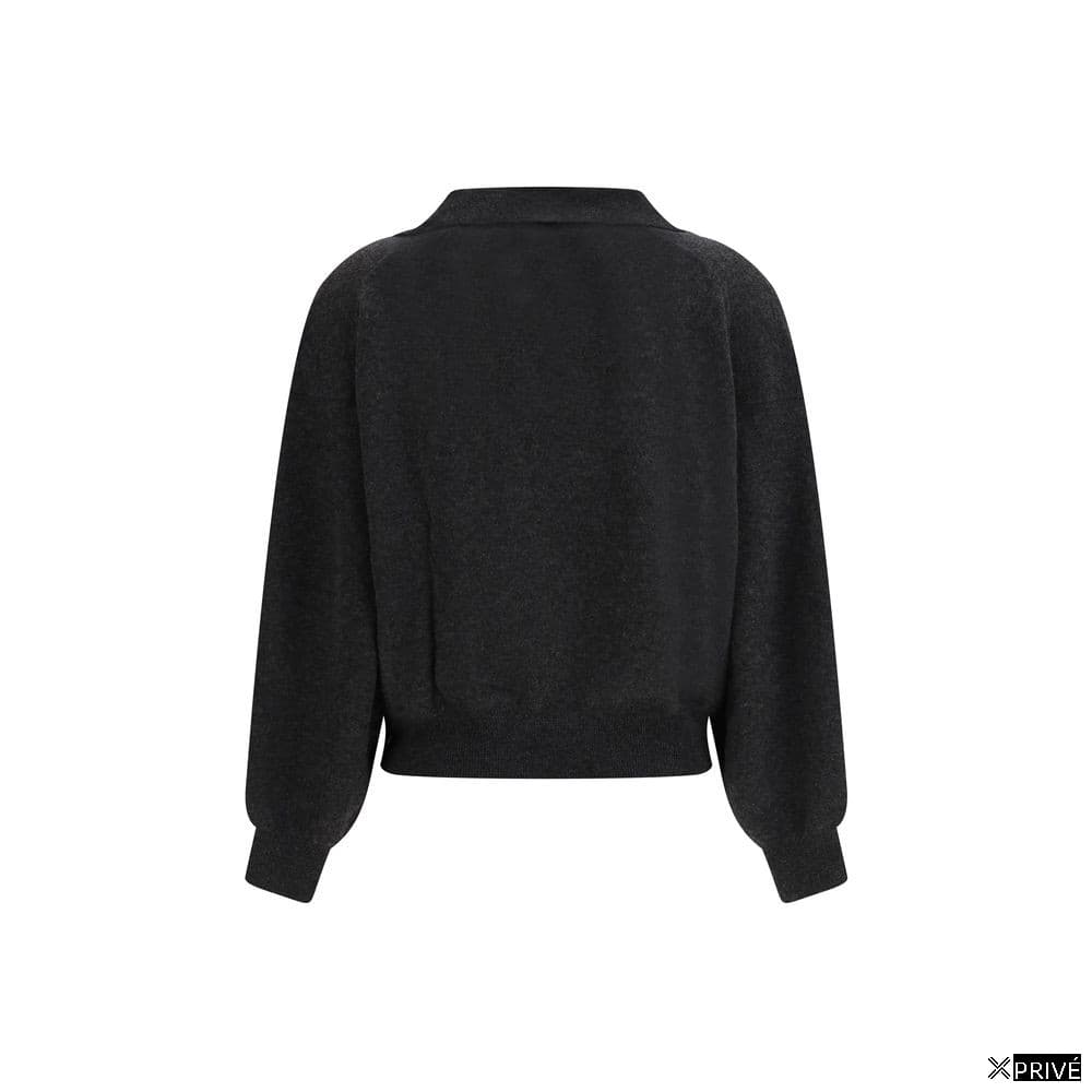 Pull gris en Cachemire — 2