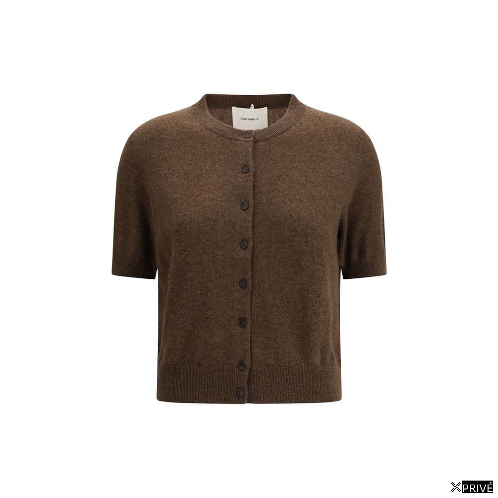 Pull brun en Cachemire — 1