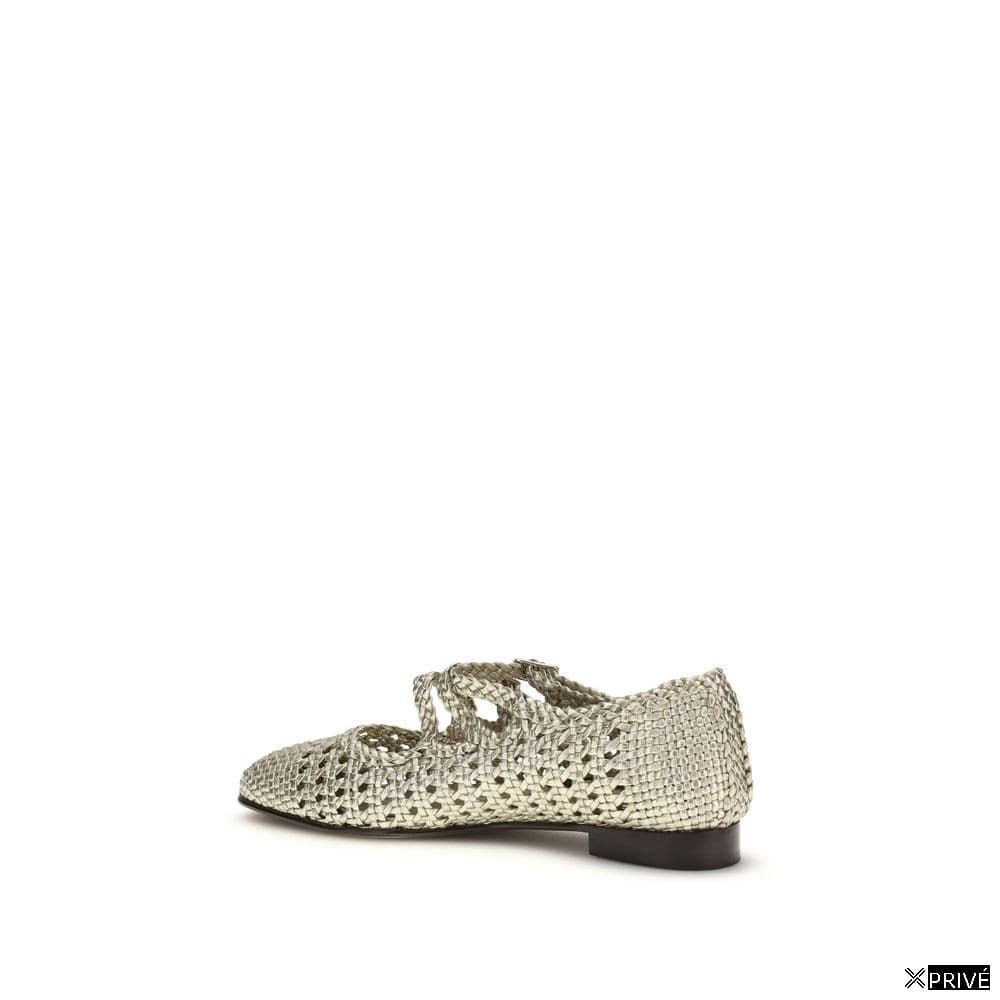 Chaussures plates argentées — 3