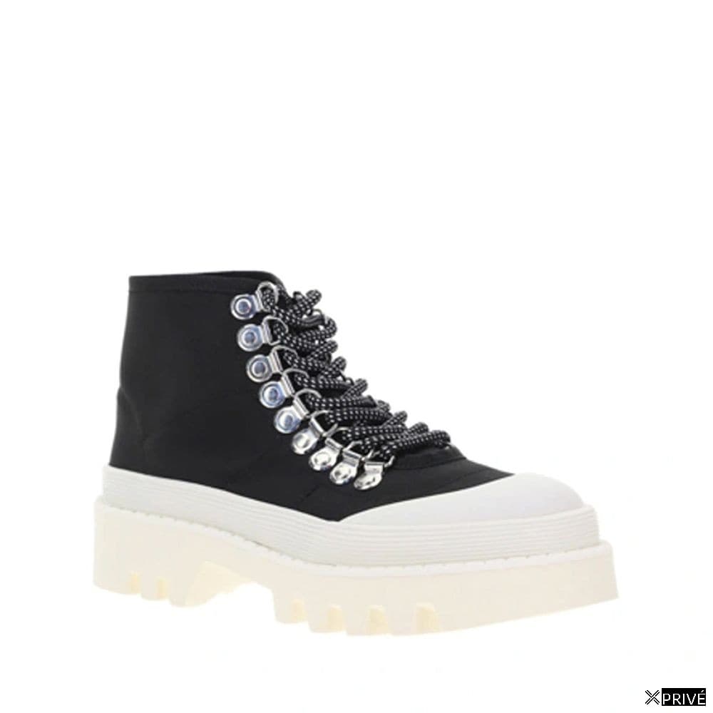 Chaussures de sport noires en Toile — 2