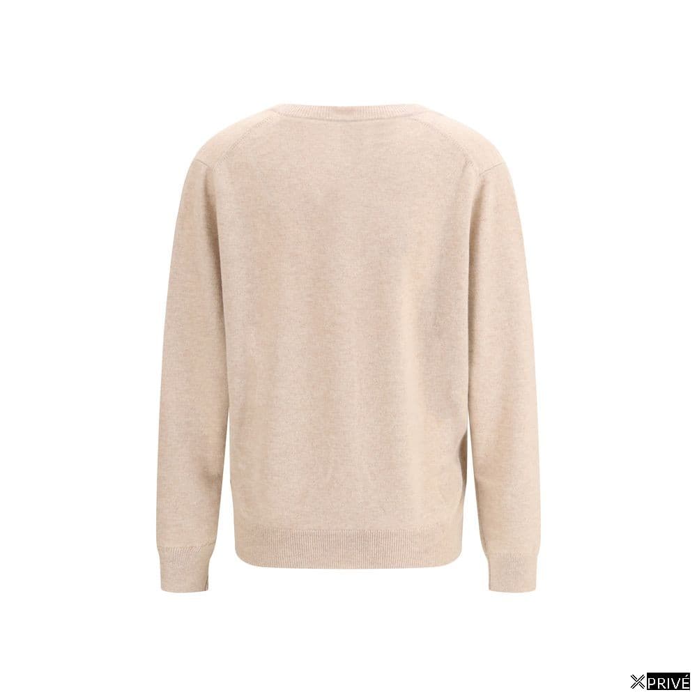 Pull beige en Cachemire — 2
