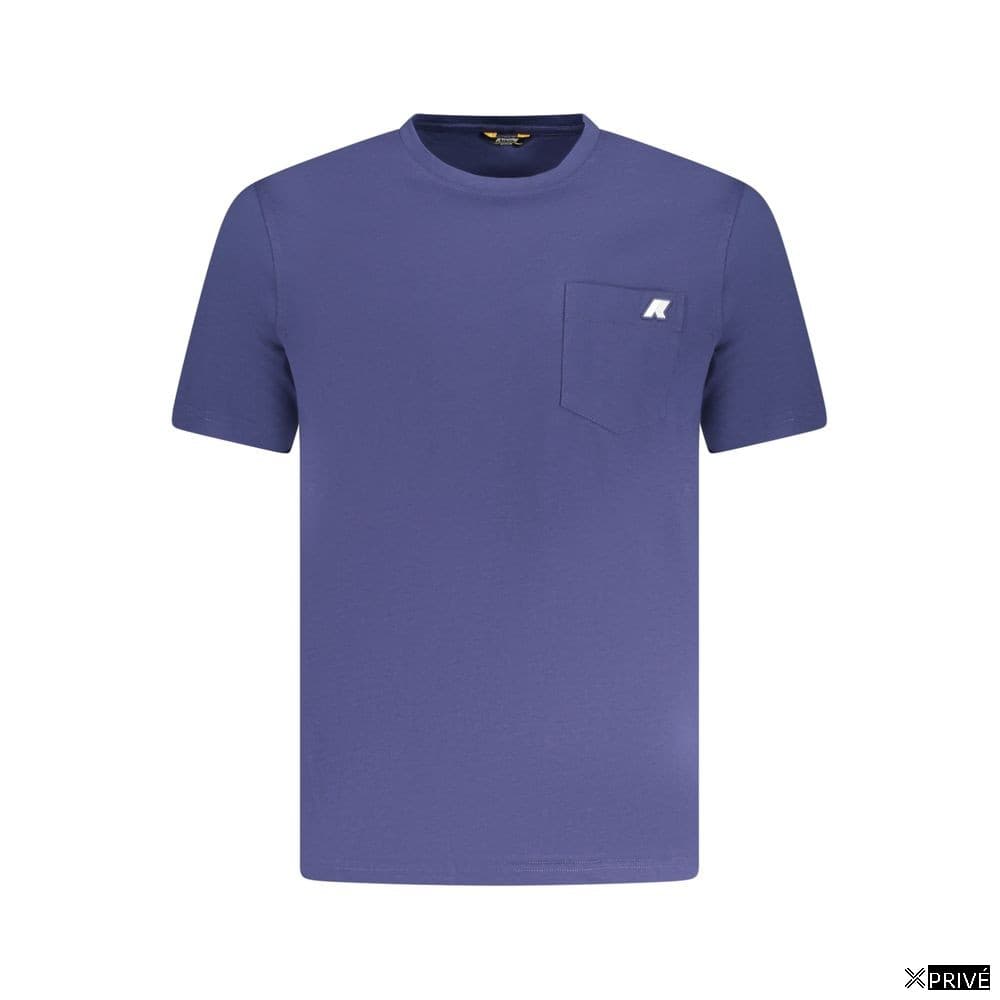 T-shirt bleu en Coton — 1