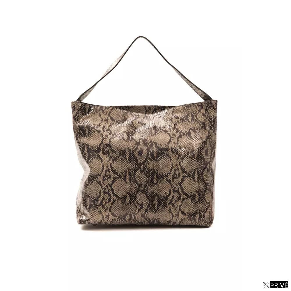 Sac bandoulière brun en Cuir — 3