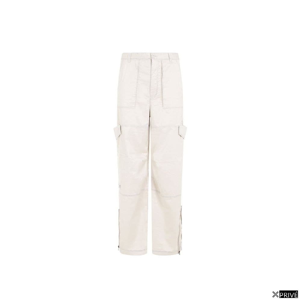 Jeans beige en Polyester