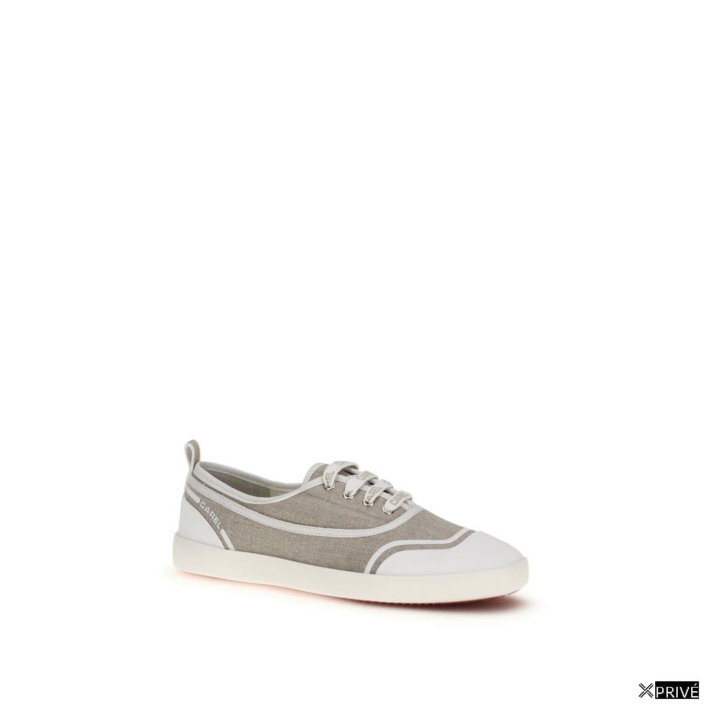 Chaussures de sport beiges en Coton — 2