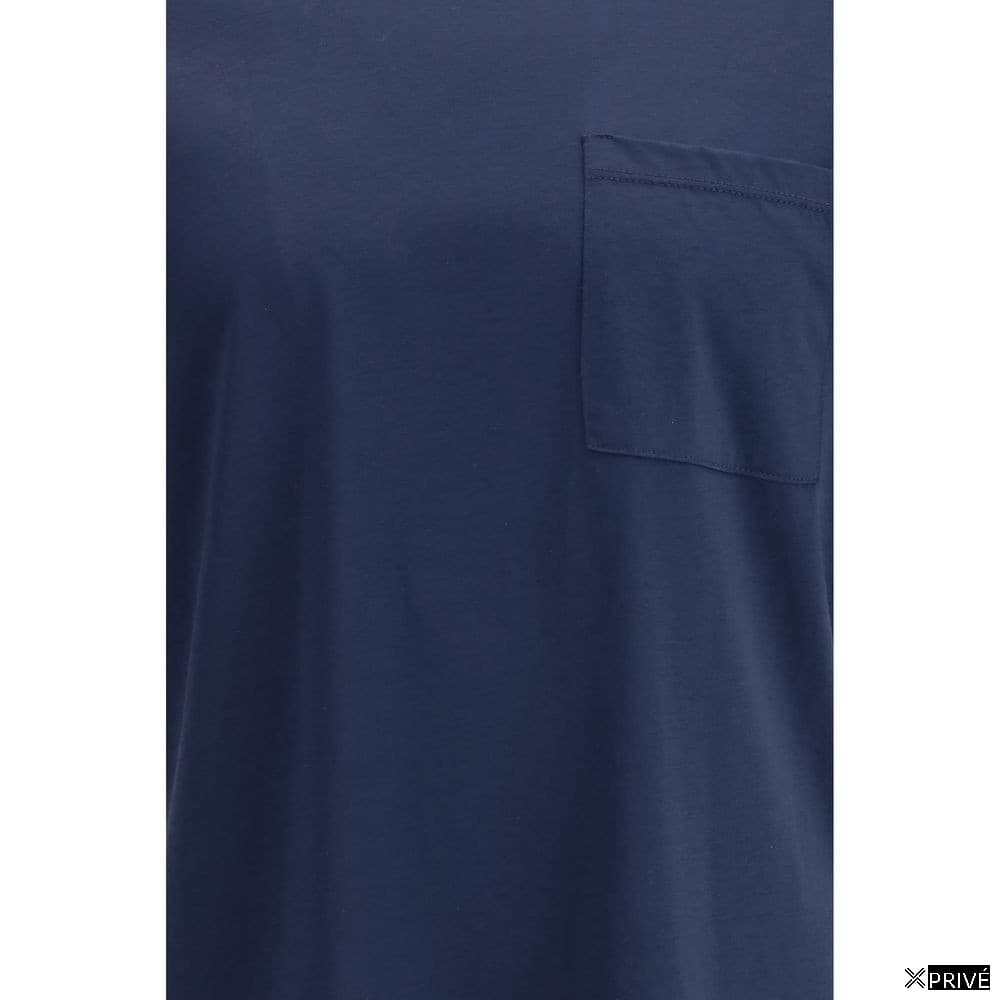 T-shirt bleu en Coton — 3