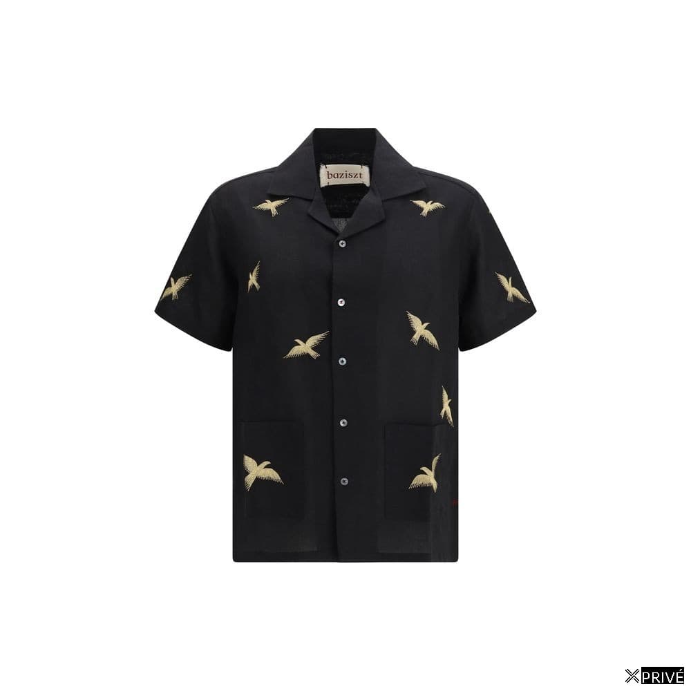 Chemise noire en Coton — 1