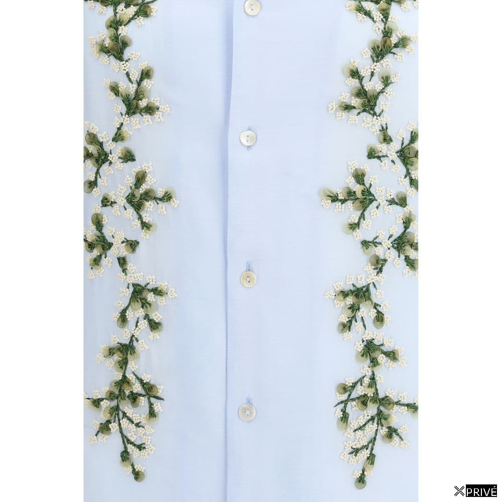 Chemise bleue en Coton — 3
