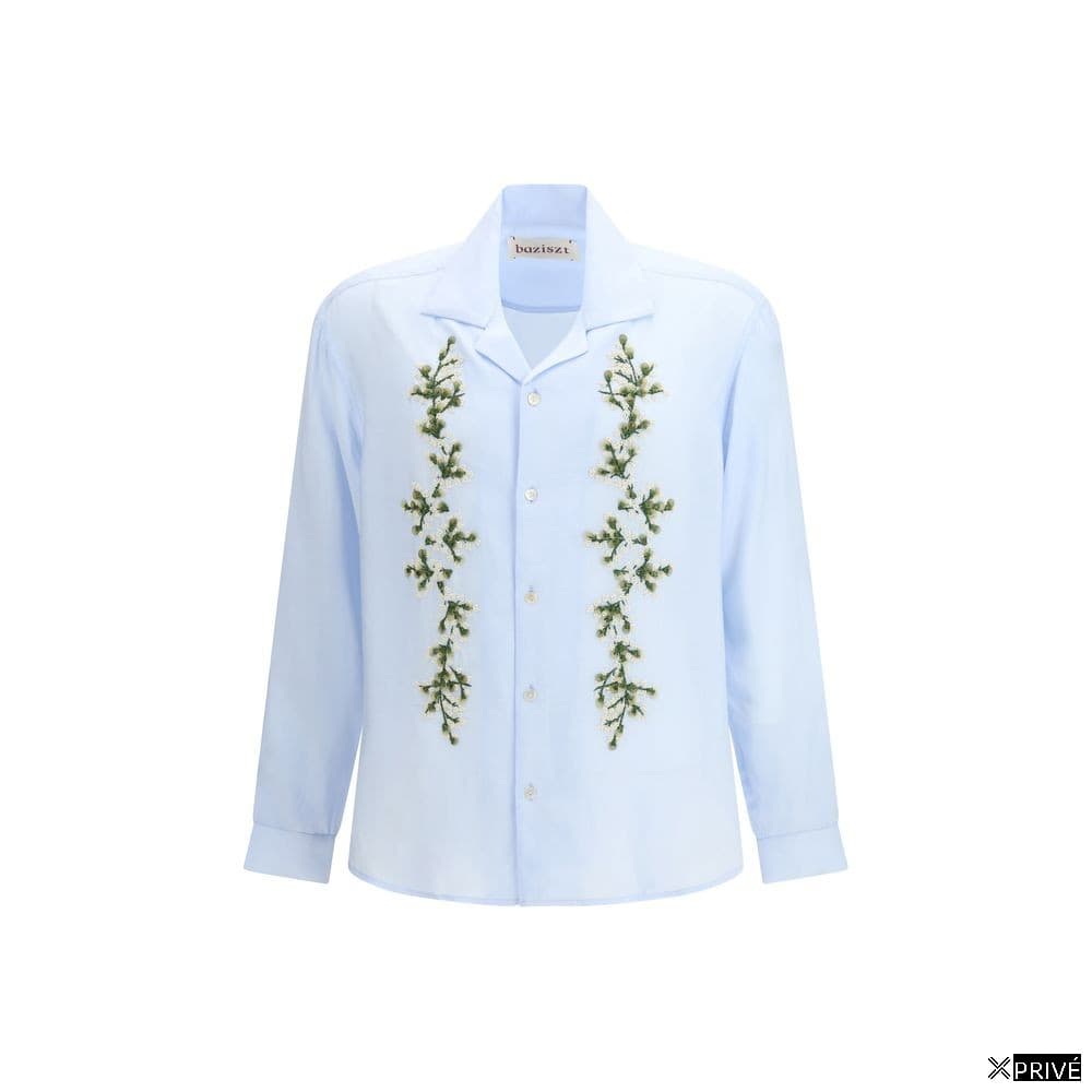 Chemise bleue en Coton — 1