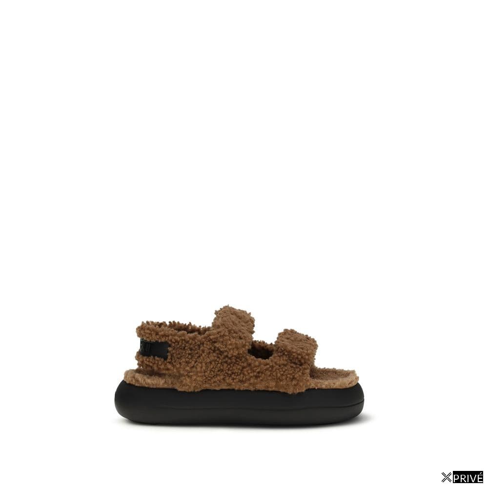 Sandales brunes en Polyamide — 1