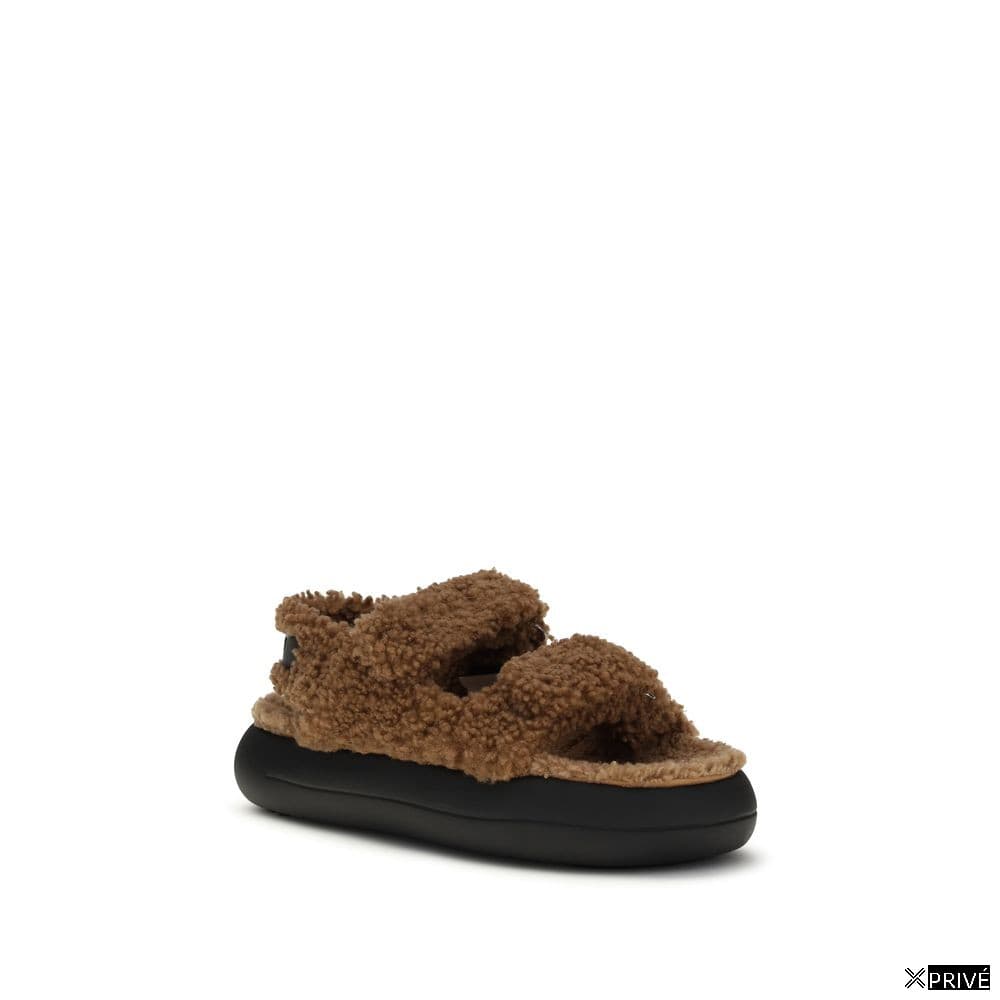 Sandales brunes en Polyamide — 2