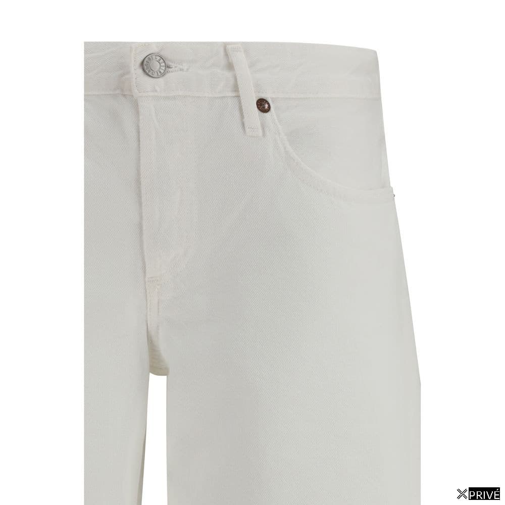 Jeans blanc en Coton — 3