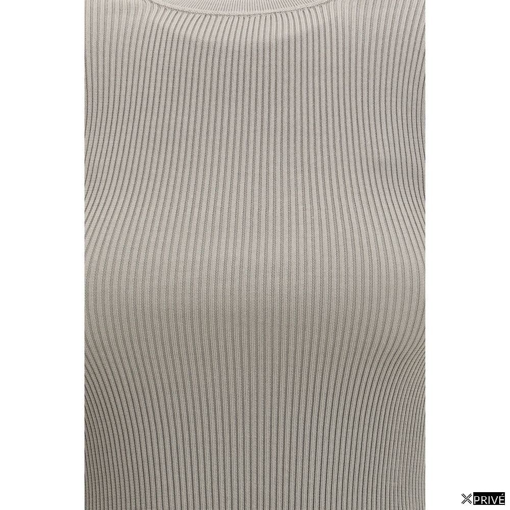 Top beige en Soie — 3