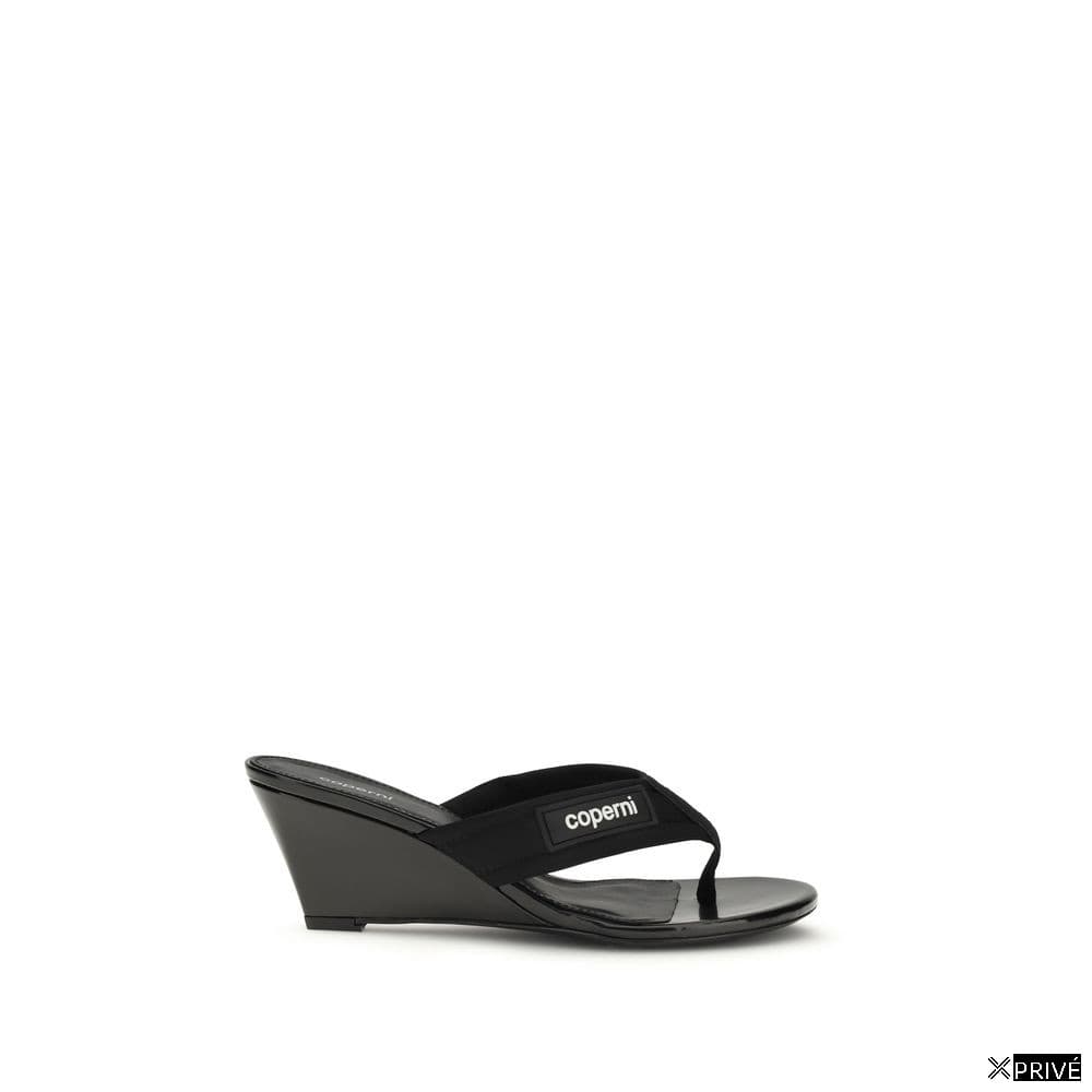 Sandales noires en Polyamide — 1