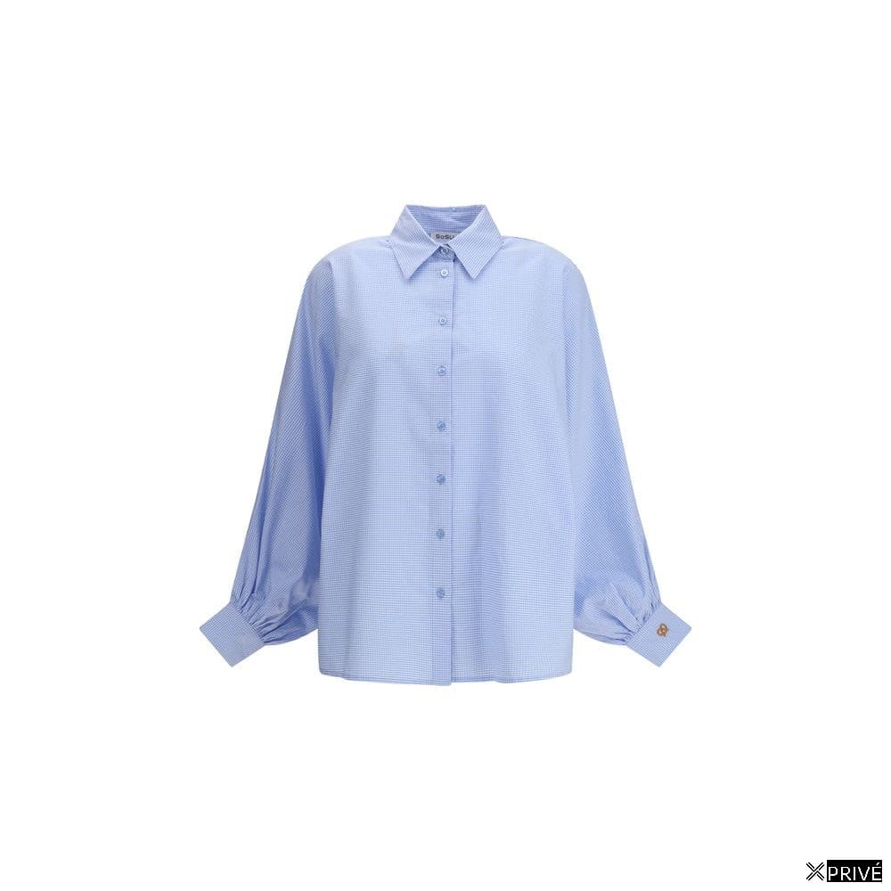 Chemise bleue en Coton — 1