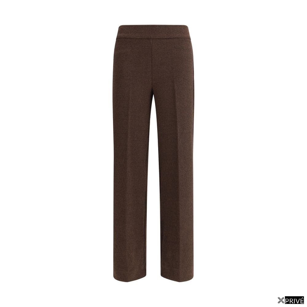 Jeans brun en Polyester — 1