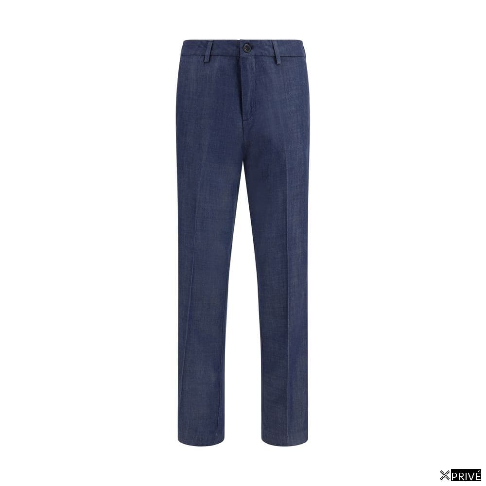 Jeans bleu en Tencel — 1