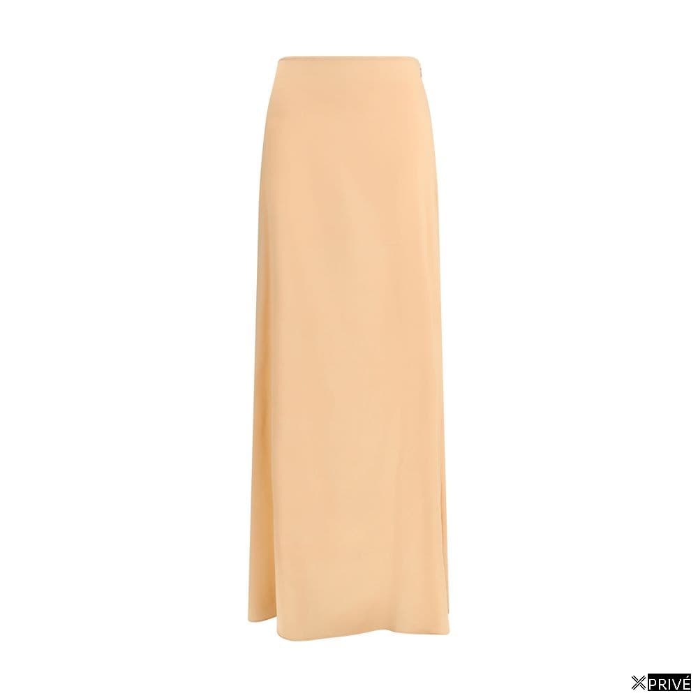 Jupe orange en Soie — 1