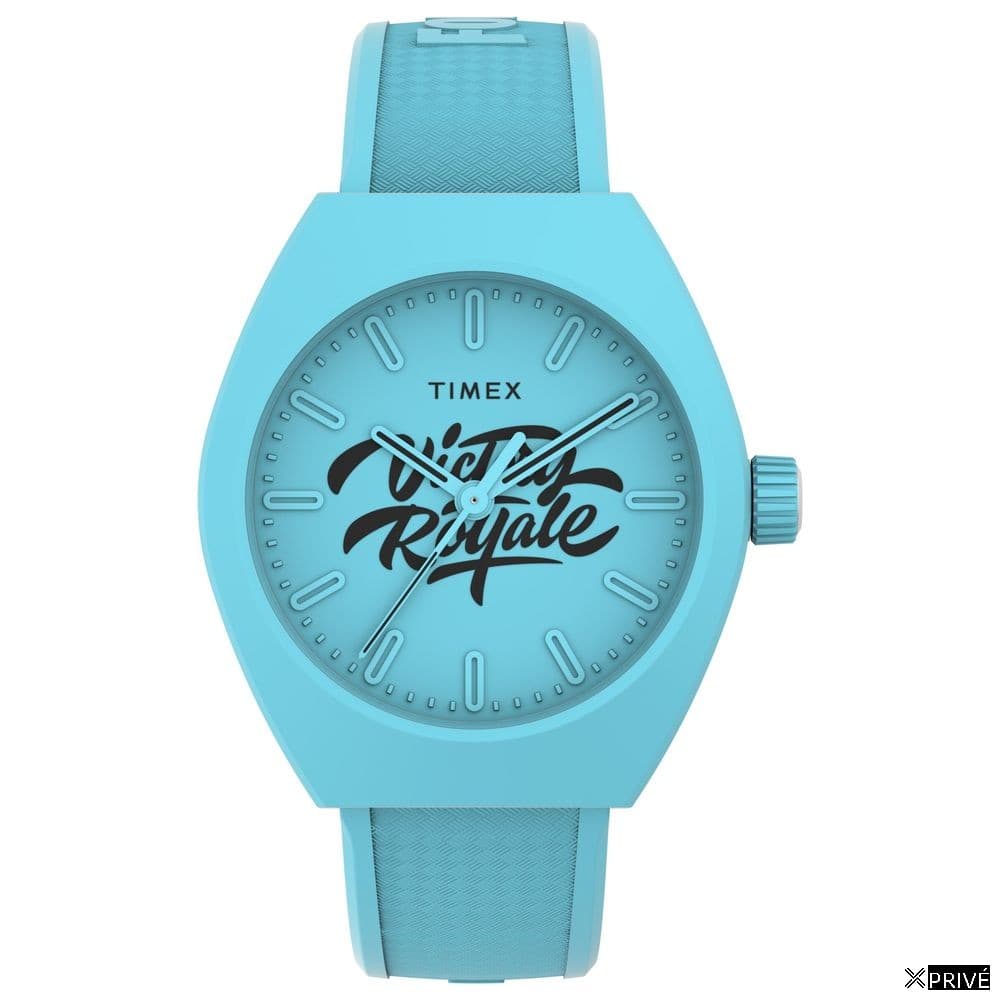 Montre bleue en Caoutchouc — 1
