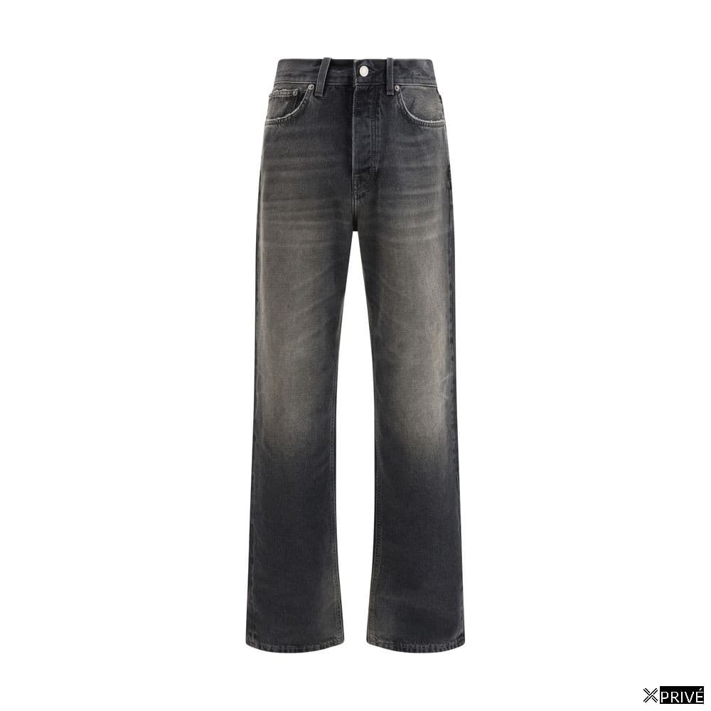 Jeans noir en Coton — 1
