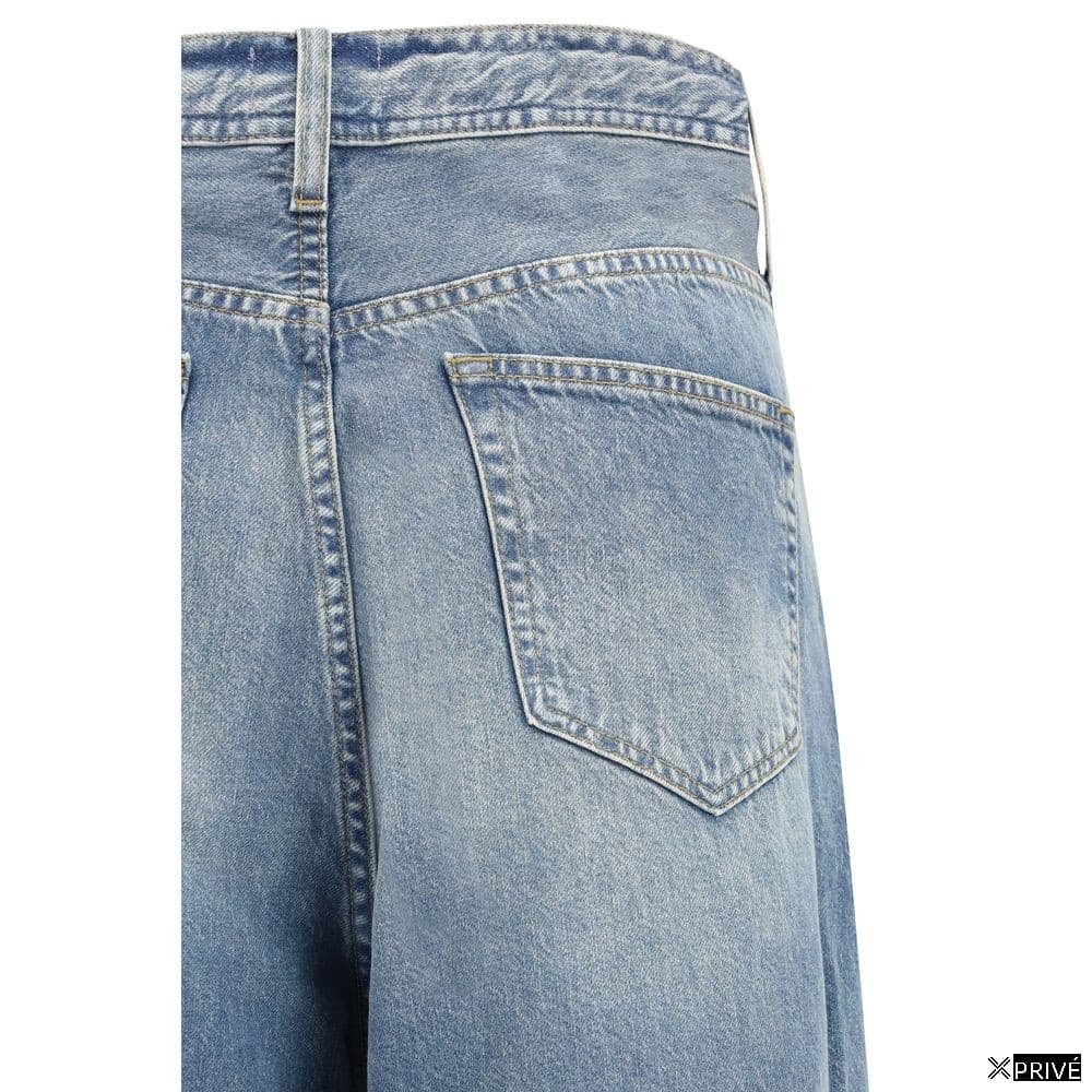 Jeans bleu en Coton — 3