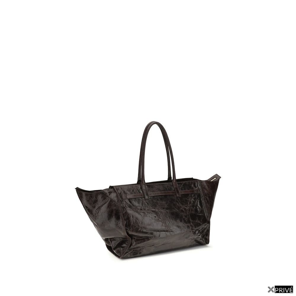 Sac bandoulière brun — 3