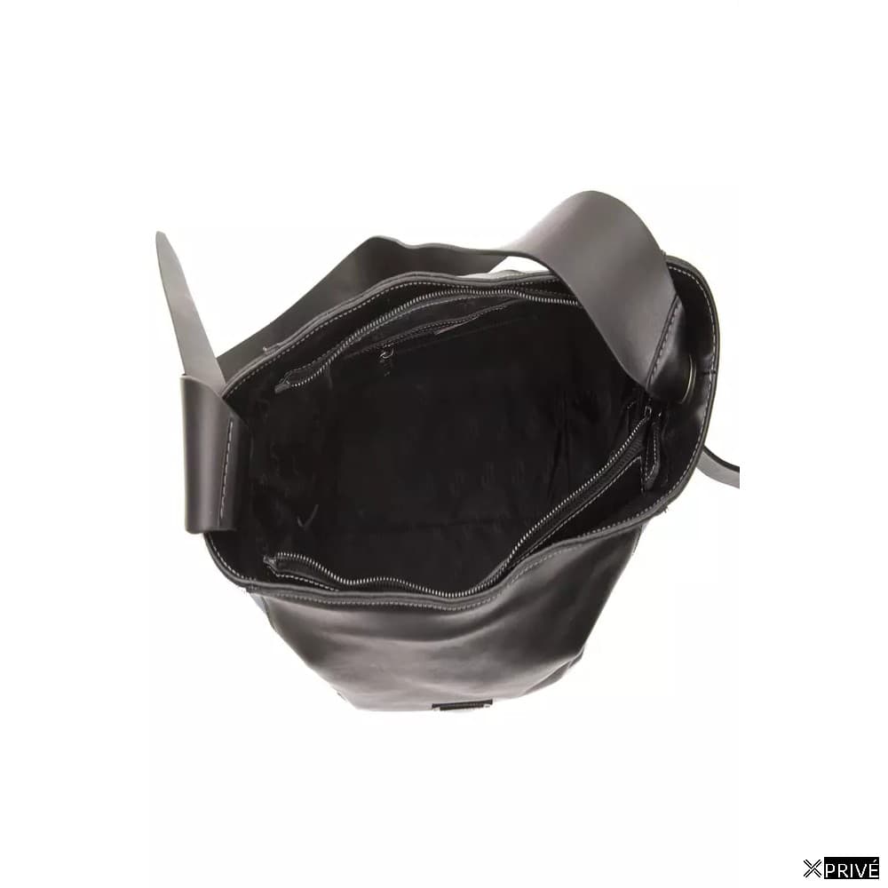Sac bandoulière noir en Cuir — 4