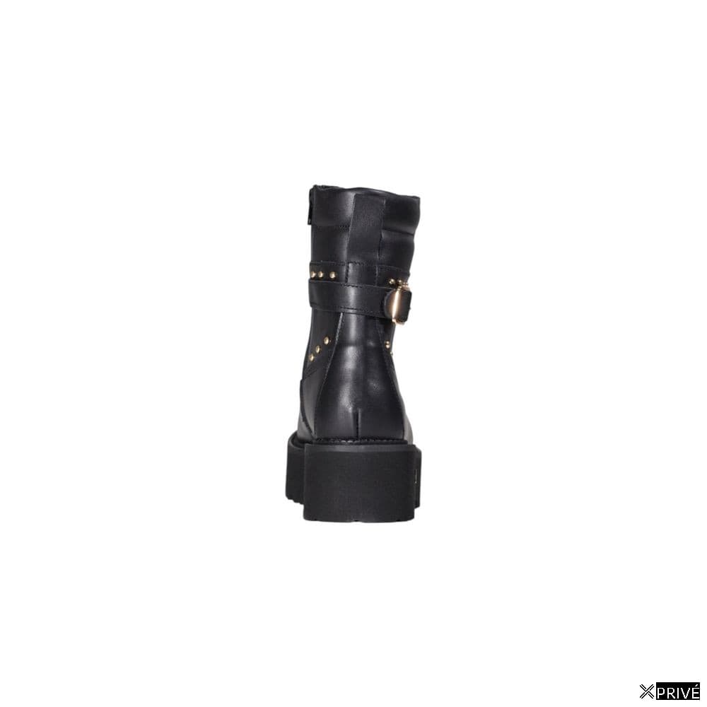 Bottes noires en Cuir — 4