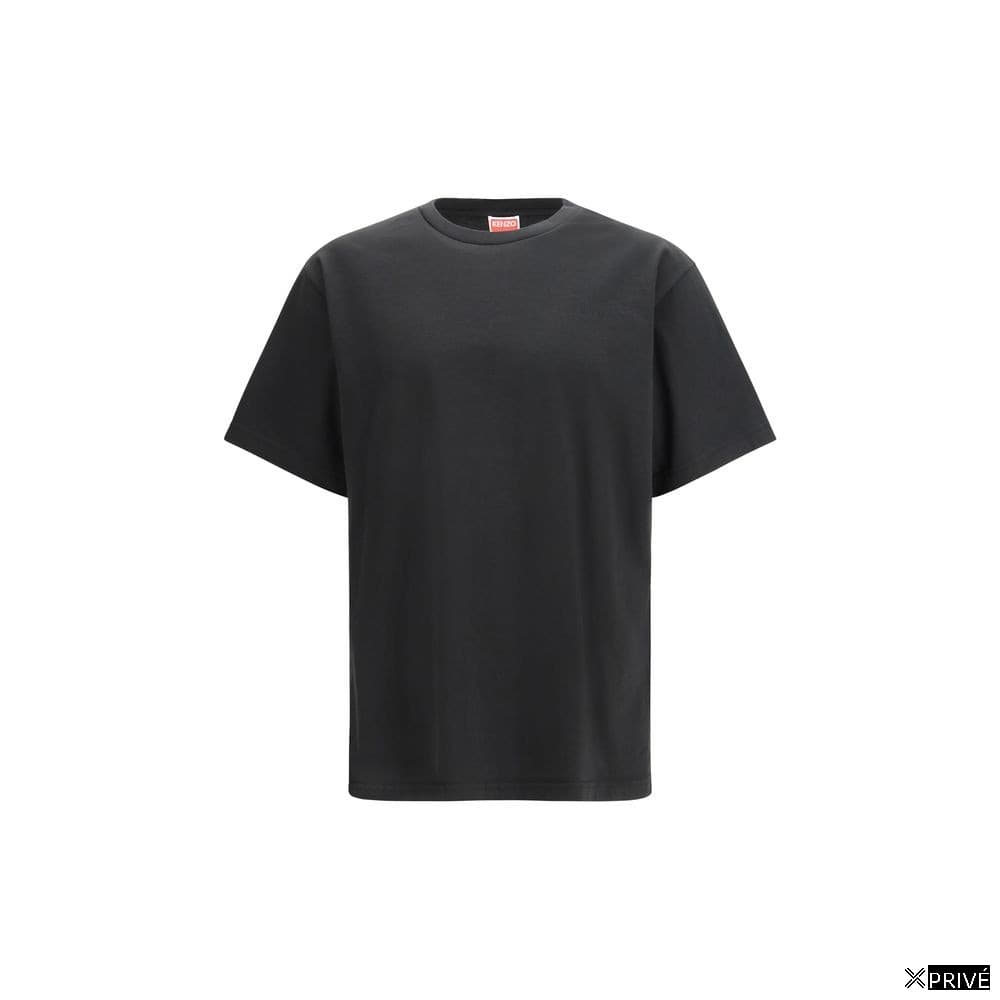 T-shirt noir en Coton — 1