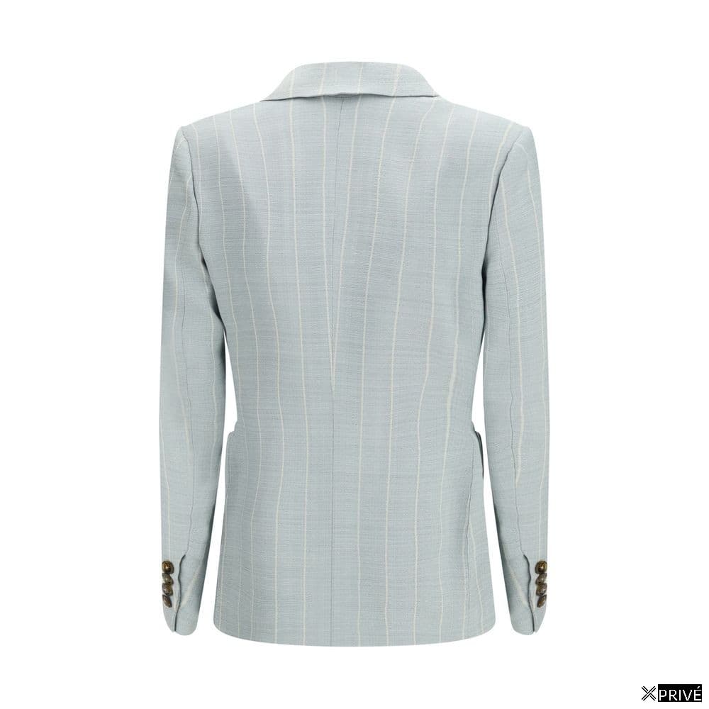 Costume et blazer bleu en Viscose — 2