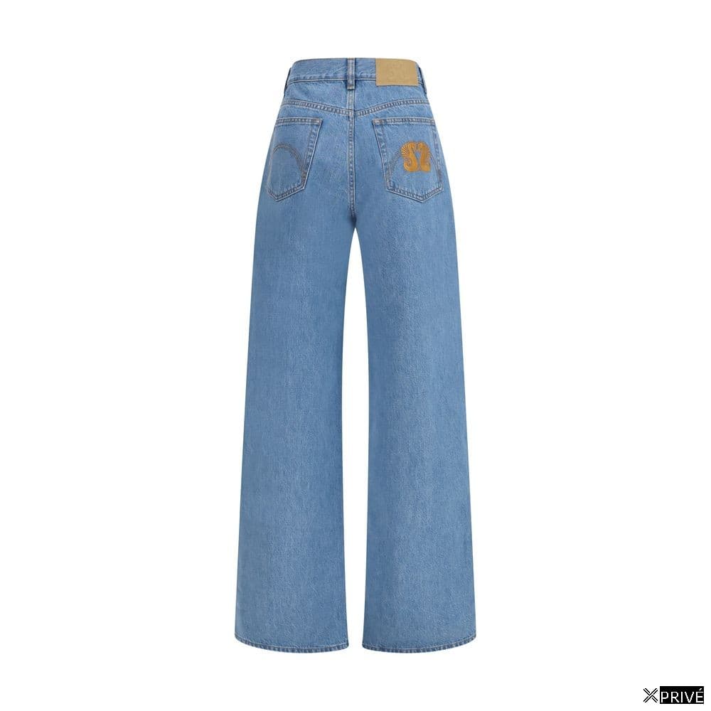 Jeans bleu en Coton — 2