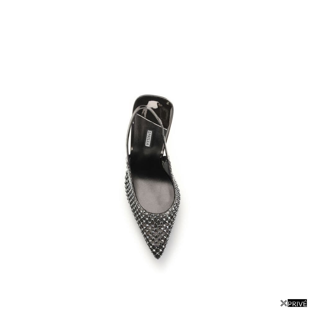 Escarpin noire en Nylon — 4